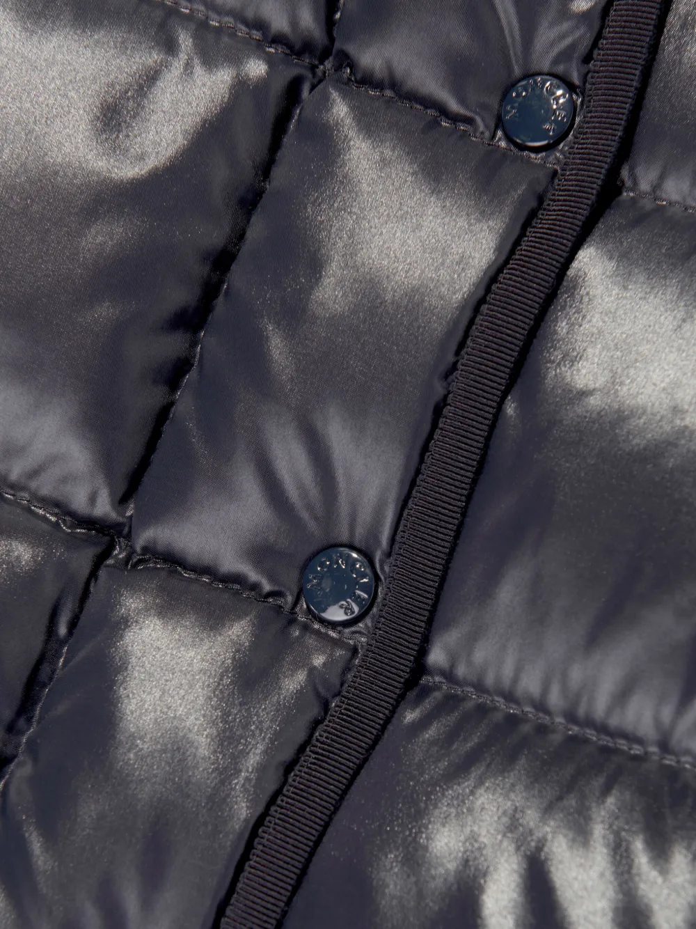 Moncler Enfant Selat gewatteerd jack Blauw