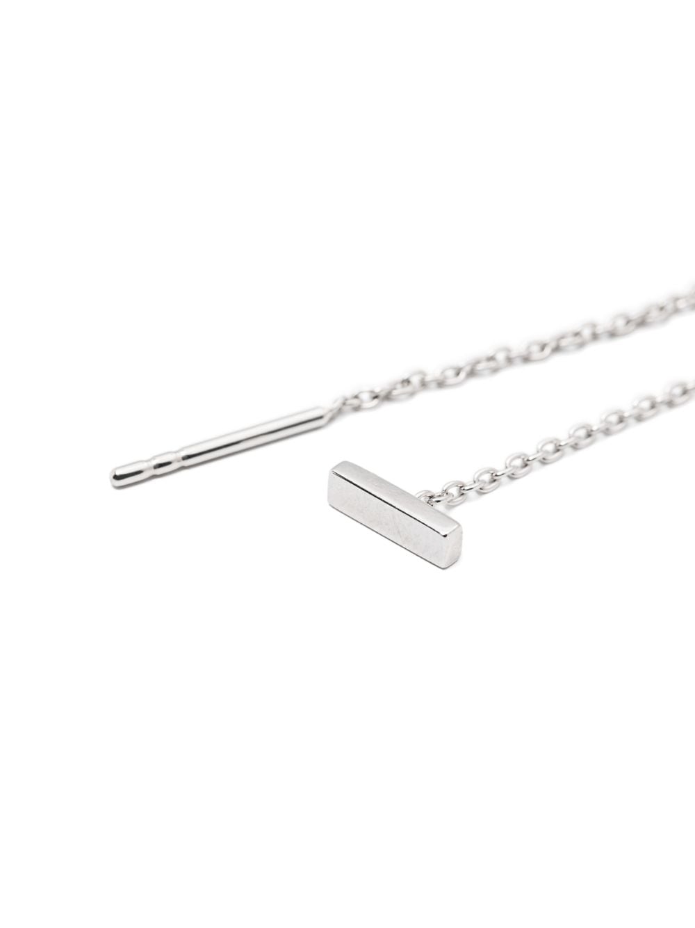 TOM WOOD SLEEK EAR CHAIN 140MM 