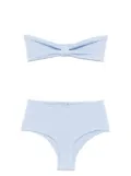 PARAMIDONNA seersucker bikini - Blue