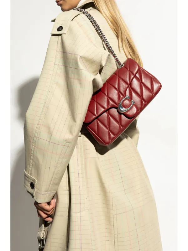 Coach Tabby 26 Shoulder Bag Red FARFETCH CA