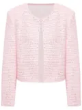 A.M.G. linen cardigan - Pink