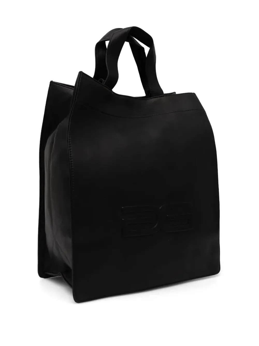 Gestuz leather tote bag - Zwart