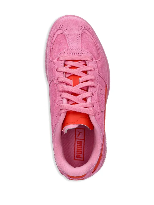 Puma suede pink trainers best sale