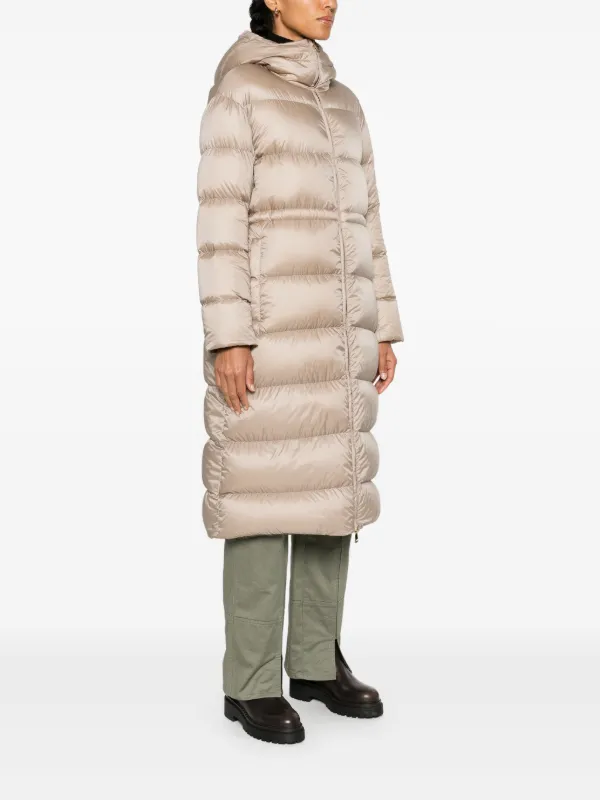 Moncler Boulogne コート | ブラウン | FARFETCH JP