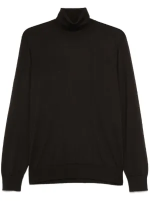 Lardini タートルネック セーター | ブラック | FARFETCH JP