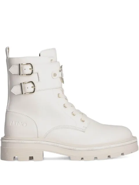 LIU JO buckle logo boots