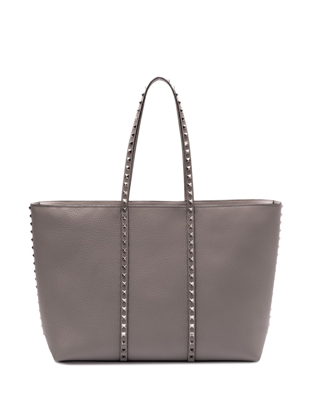 Valentino Garavani leather tote bag - Grey