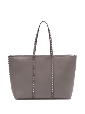VALENTINO GARAVANI ★ レザー ハンドバッグ / グレー uploading-1364618.JPG