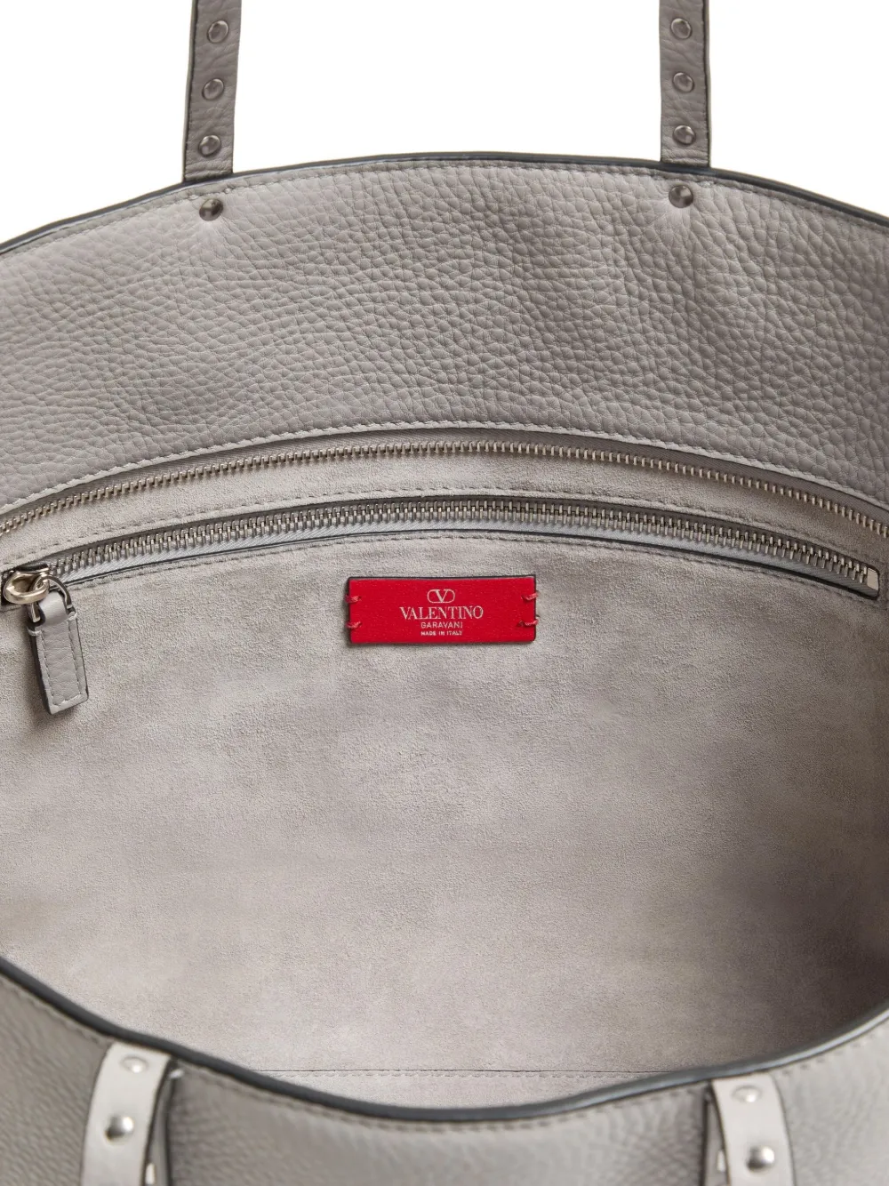 Valentino Garavani Rockstud shopper Grijs