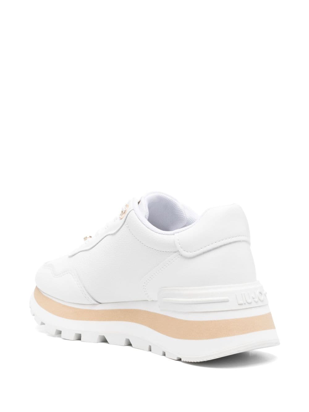 LIU JO Leren sneakers Wit