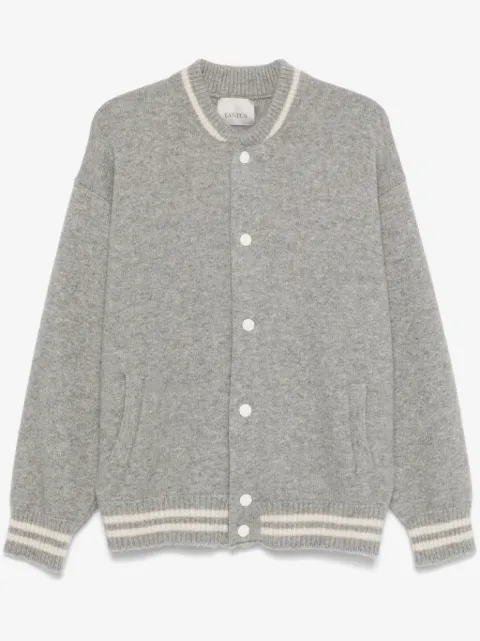 Laneus knitted bomber jacket
