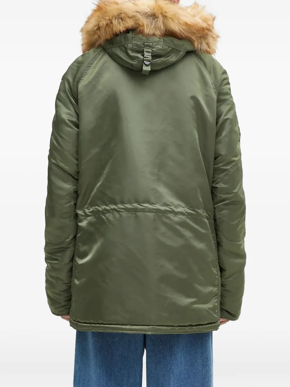  Alpha Industries Hooded Coat - Green 