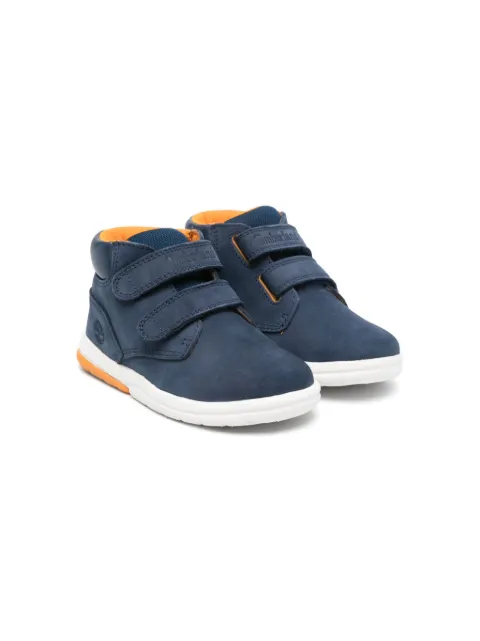 Timberland Kids Toddle Tracks touch-strap sneakers