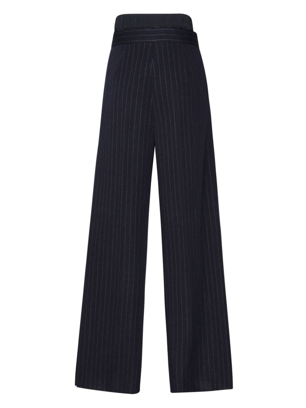 Max Mara pinstripe trousers - Zwart