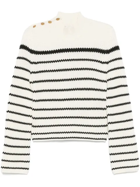 Forte Forte high-neck striped sweater