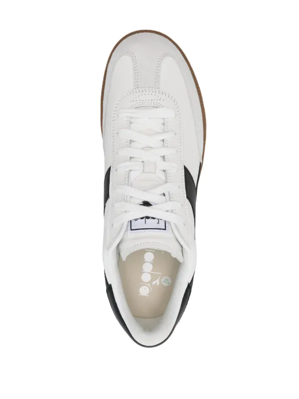 Diadora Leather Sneakers White FARFETCH JO