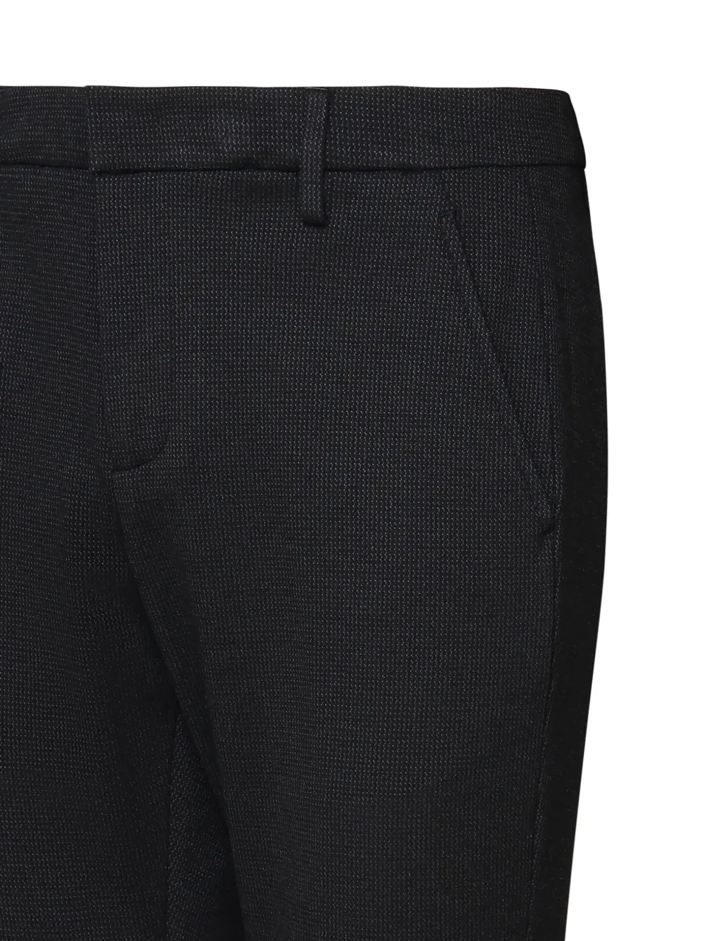 Dondup Tapered Trousers In Black