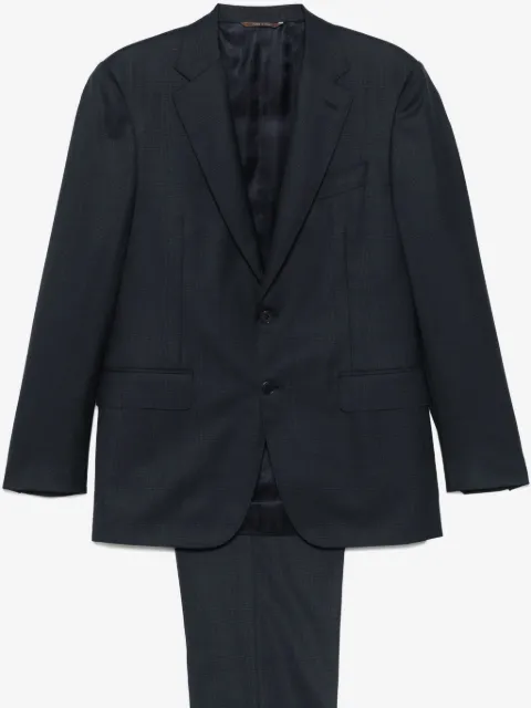 Canali traje con motivo de cuadros