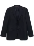Canali checked blazer - Blue