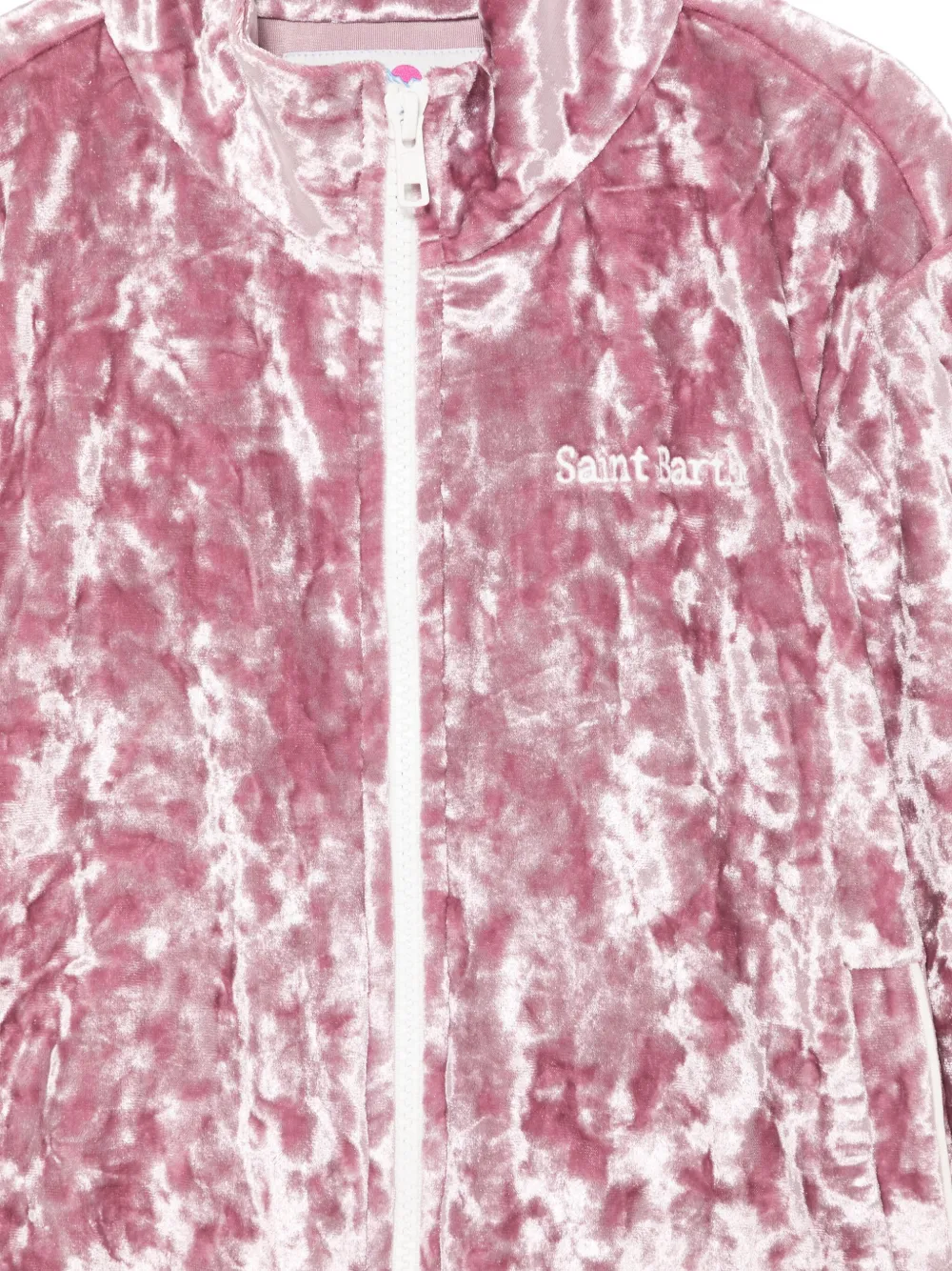 Mc2 Saint Barth Miriam Track Jacket In Pink