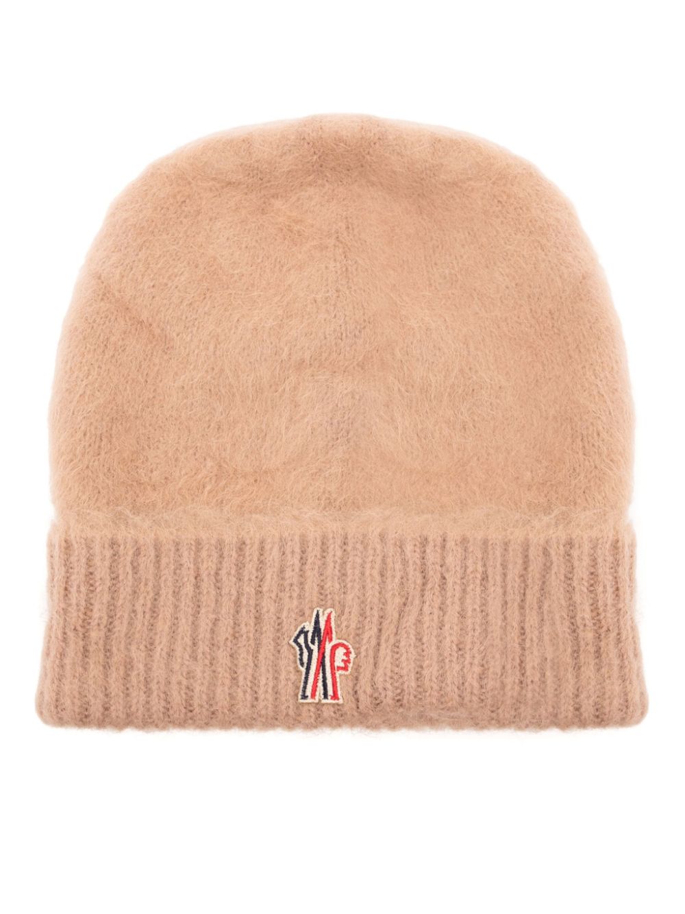 Moncler Grenoble turn-up hem beanie - Pink