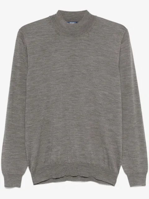 Fedeli Derby virgin wool sweater