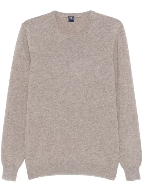 Fedeli Klassischer Kaschmirpullover