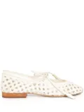 Sarah Chofakian Yard Rast ballerina shoes - White