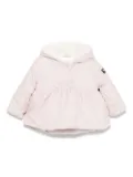 Il Gufo A-line hooded jacket - Pink