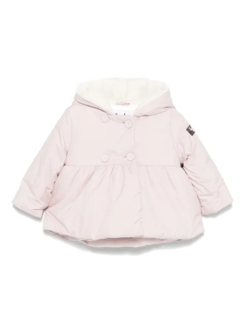 Il Gufo A-line hooded jacket