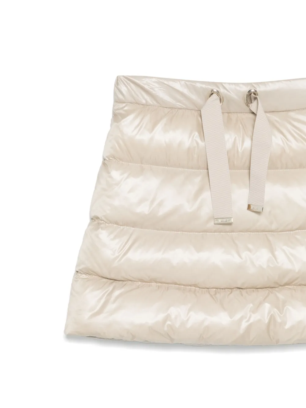 Herno Kids Gewatteerde Rok Beige