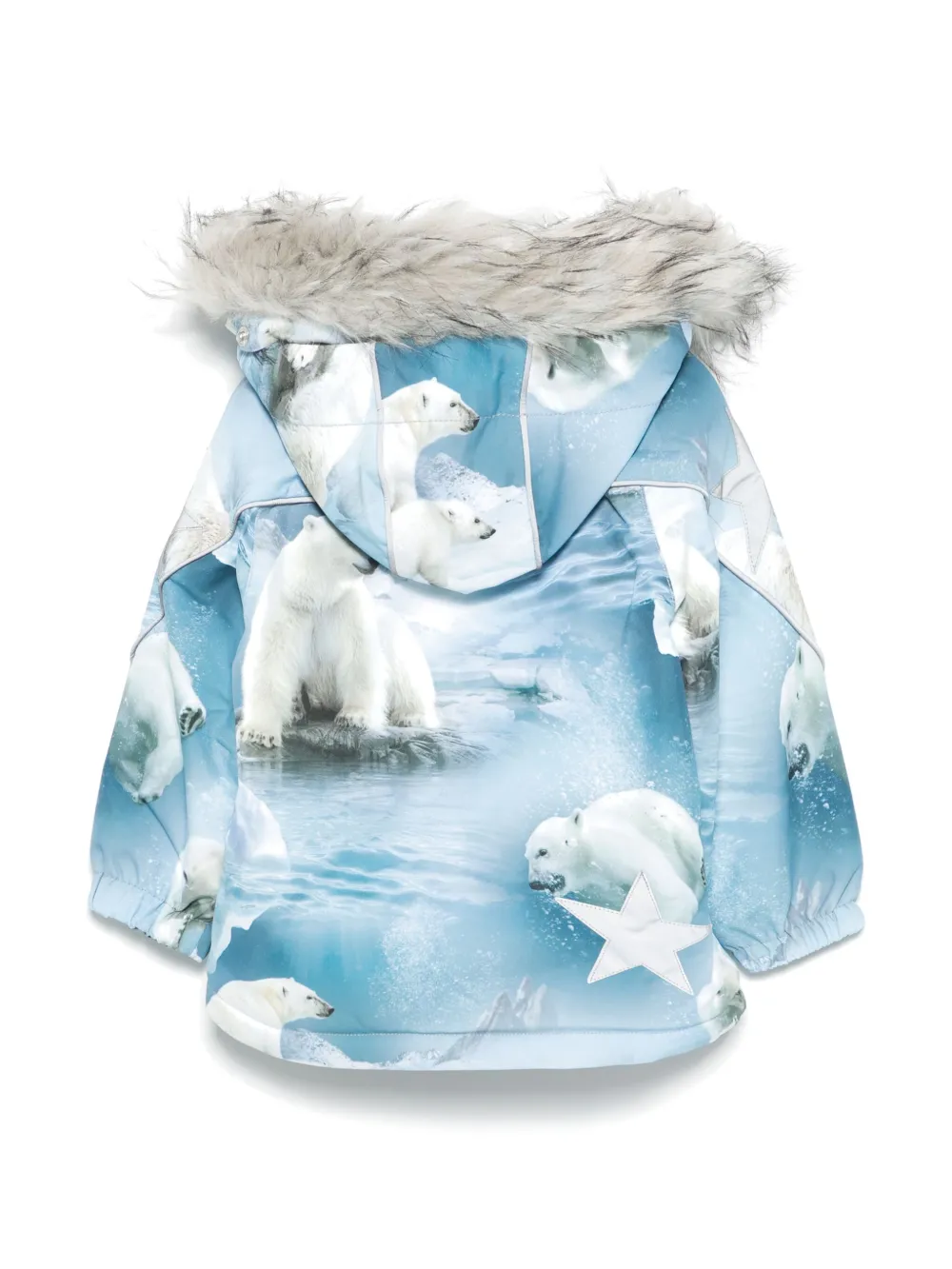 Molo Hopla bontjack - Blauw