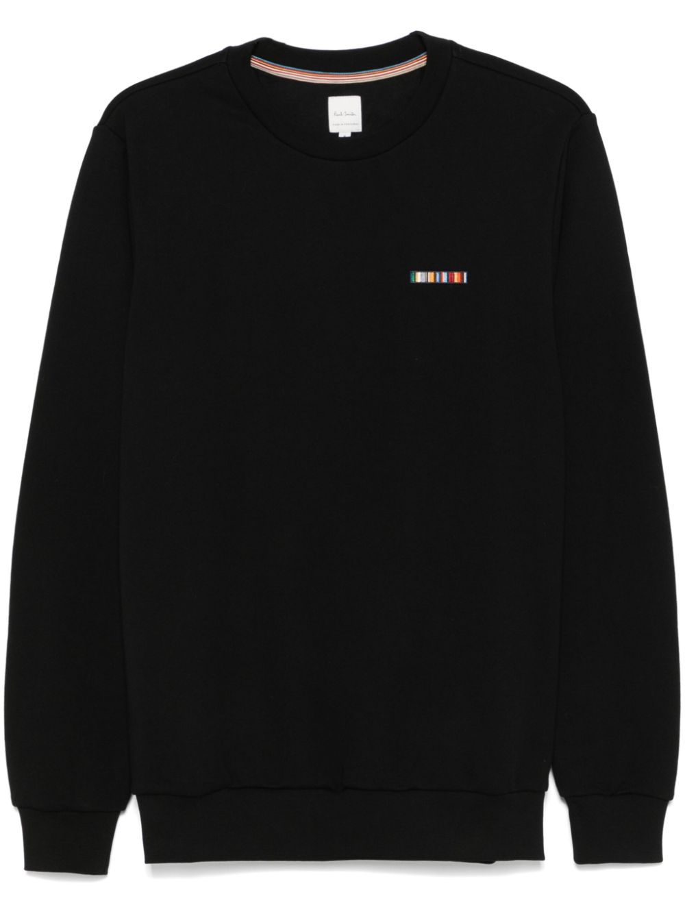 Paul Smith signature stripe sweatshirt – Black