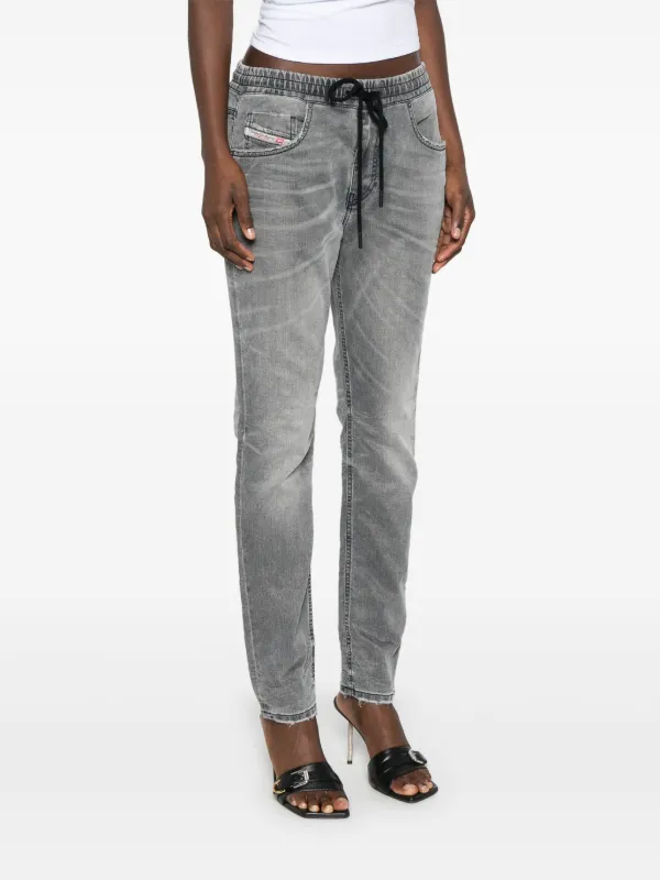 DIESEL>>ディーゼル 2031 D-Krailey ドローストリング ジーンズ Diesel 2031 D-Krailey ジーンズ | グレー | FARFETCH JP