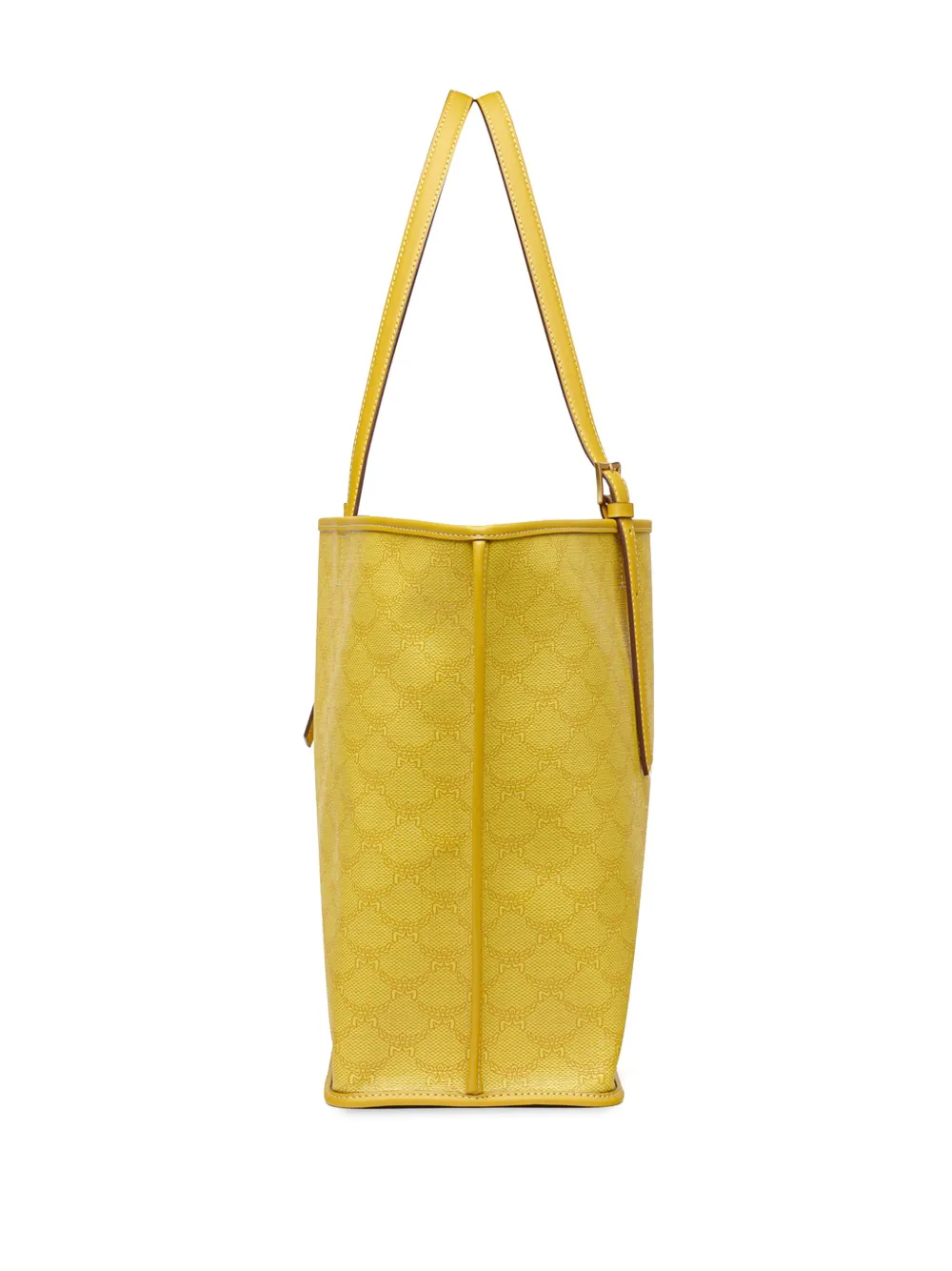 MCM Himmel medium shopper Geel