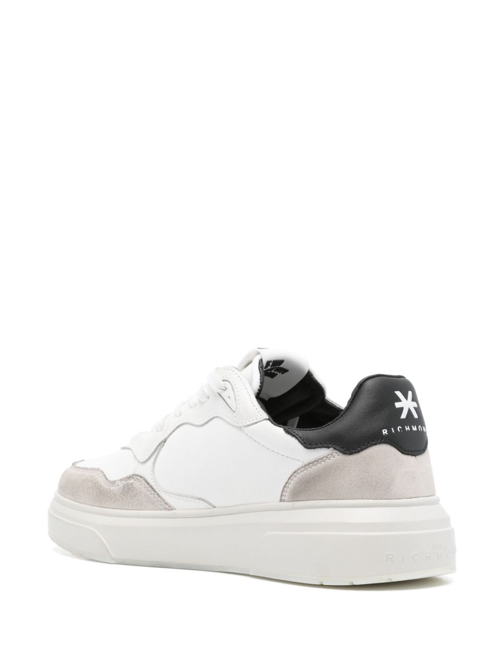 John Richmond Sneakers met logoprint Beige