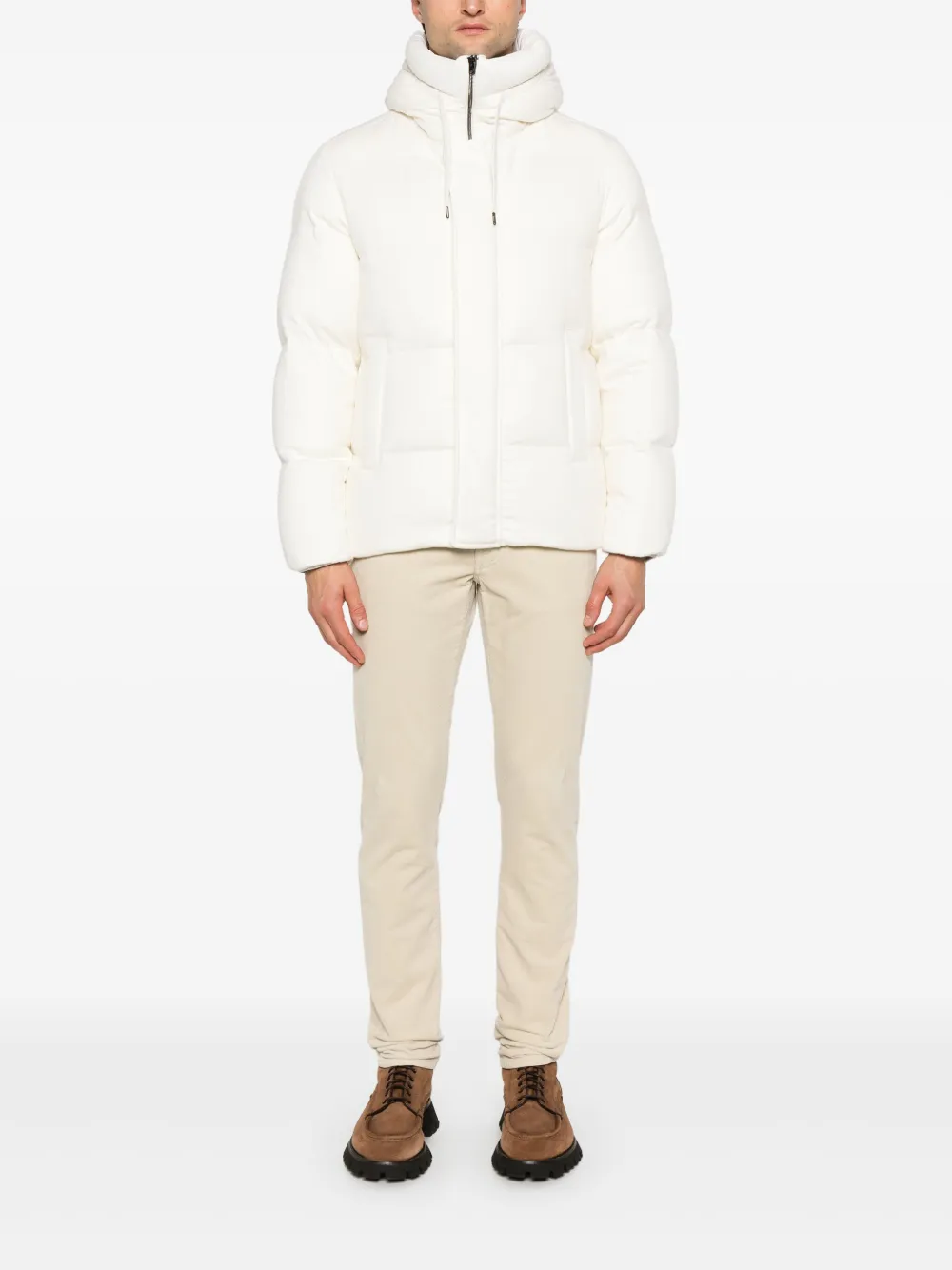 sartoriatramarossa Sartoria Tramarossa Michelangelo broek - Beige