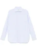 Borrelli check-pattern shirt - Blue