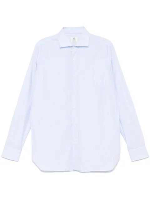 Borrelli check-pattern shirt