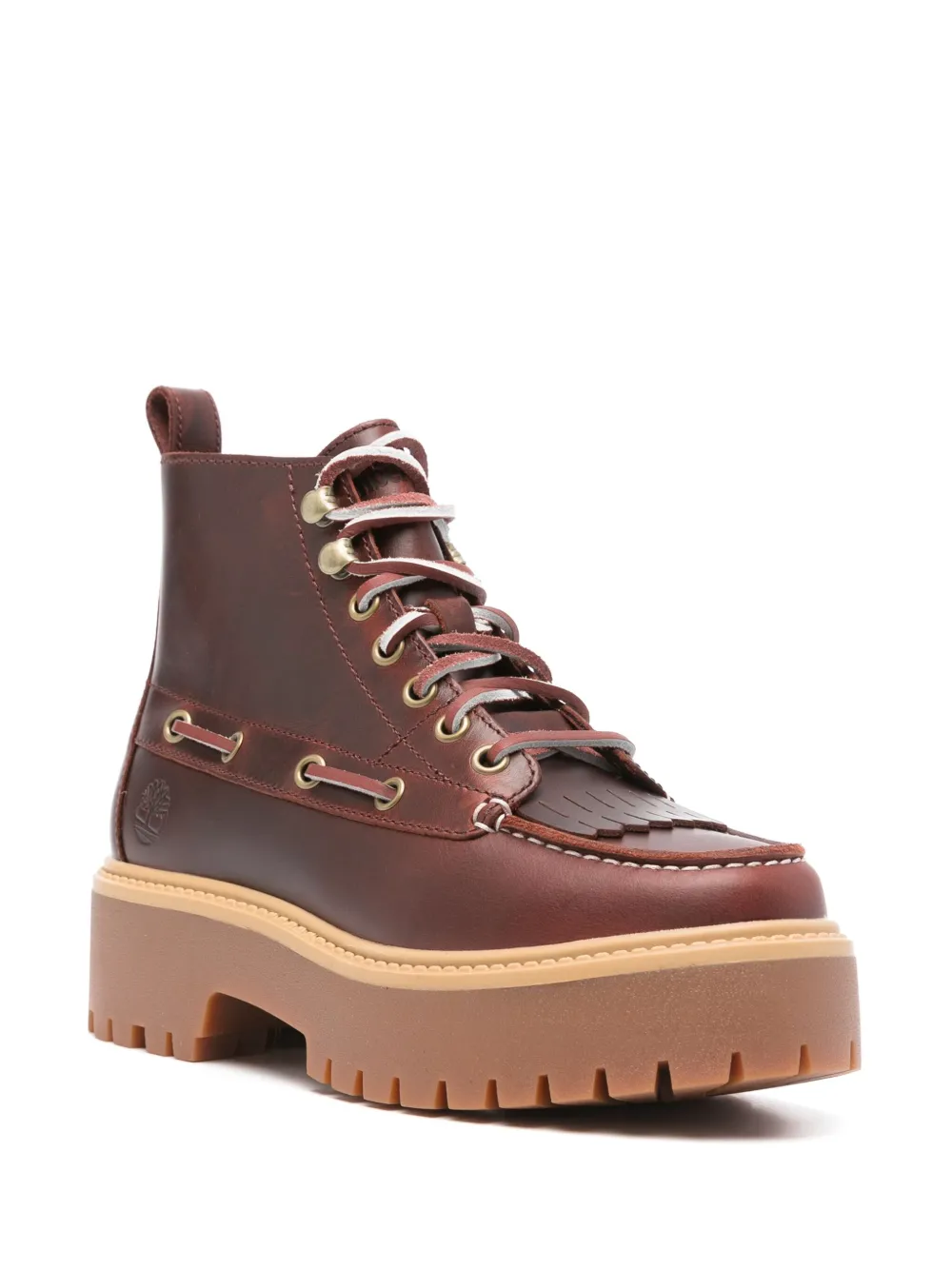Timberland Stone Street Mid 7-Eye ankle boots - Rood