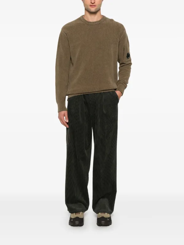 Ae chenille crew neck sweater clearance