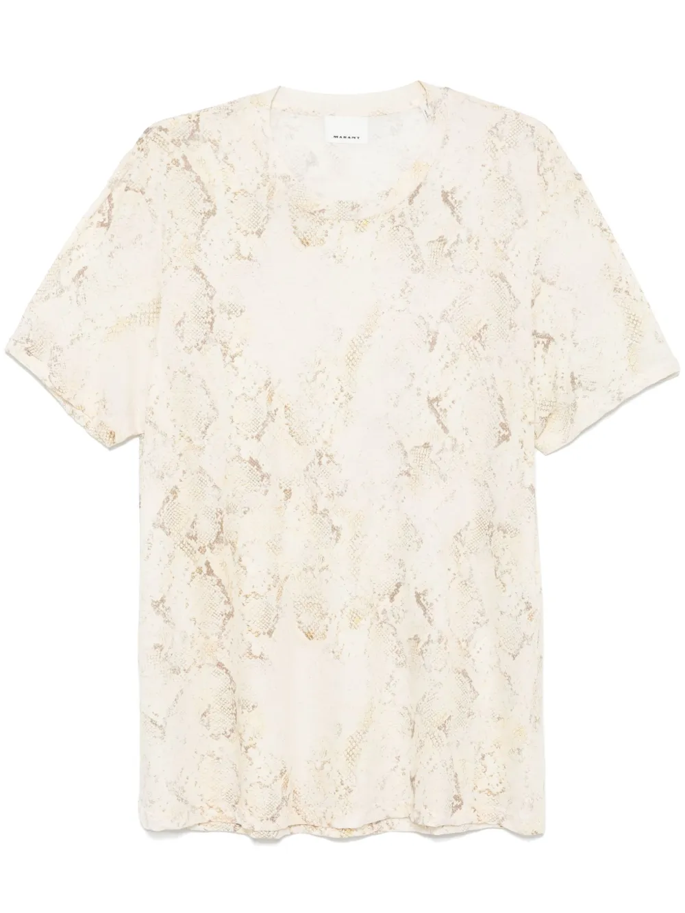 MARANT Luk T-shirt | Neutrals | Image 1