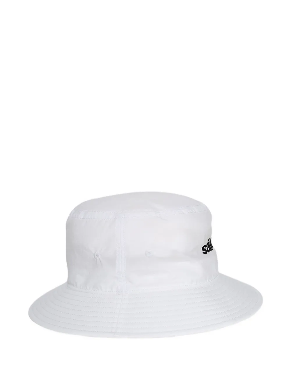 SAINT MXXXXXX logo-print bucket hat - Wit
