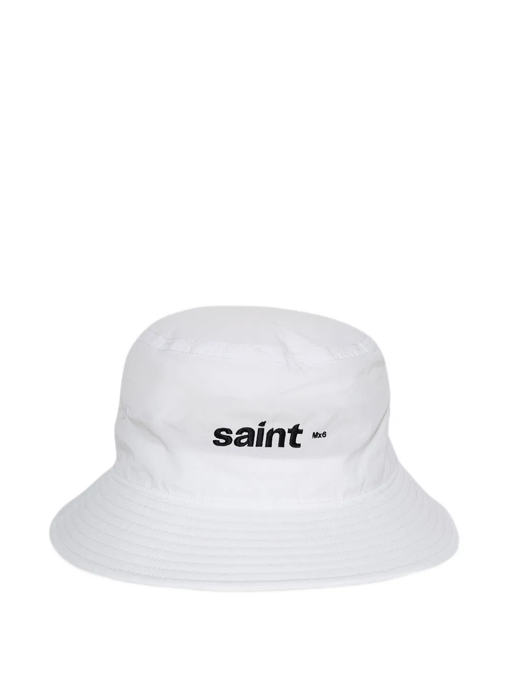 SAINT MXXXXXX logo-print bucket hat | White | Image 1