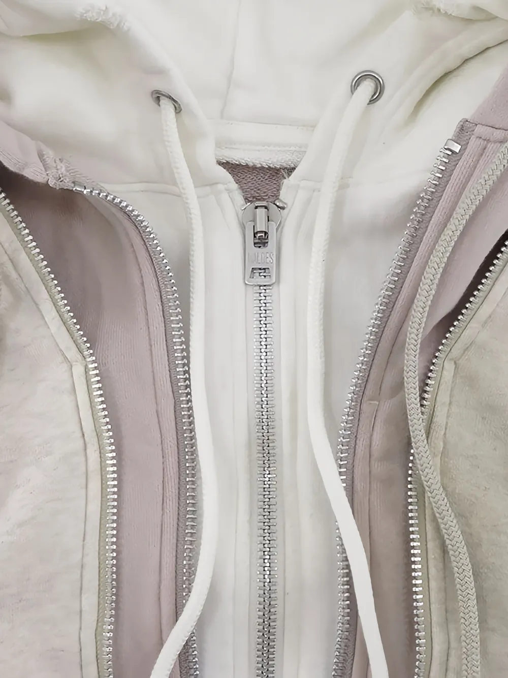 Miharayasuhiro Layered Hooded Jacket In Neutral