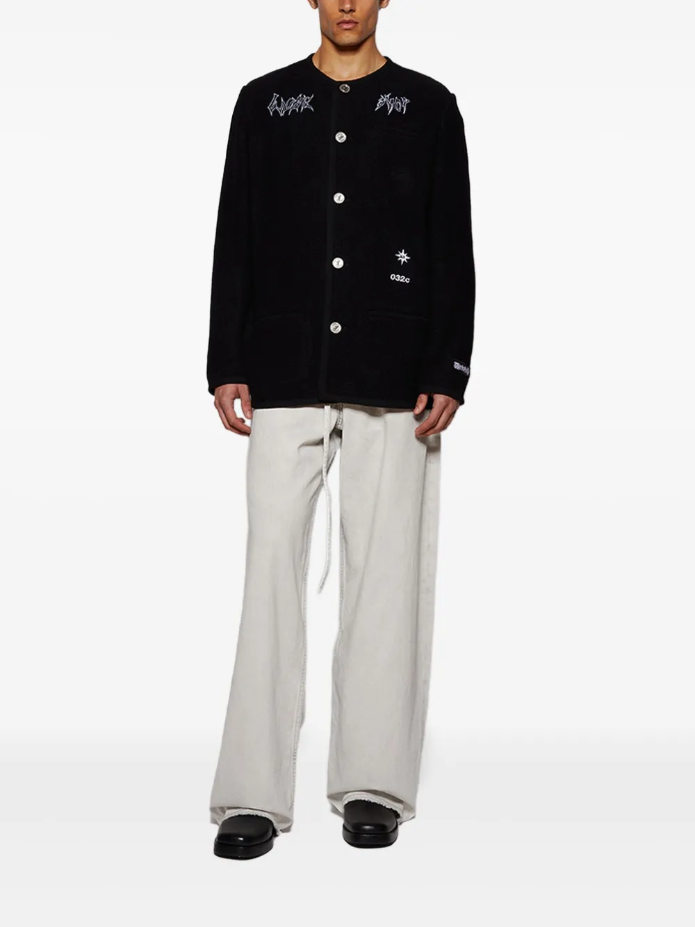 032c Ghost Writer button-up embroidered jacket | Blazers | Image 2