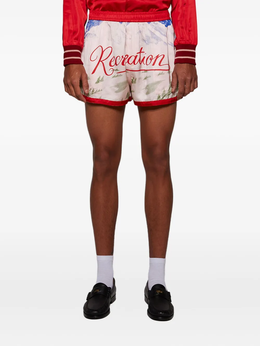 BODE Postcard sportshorts Roze