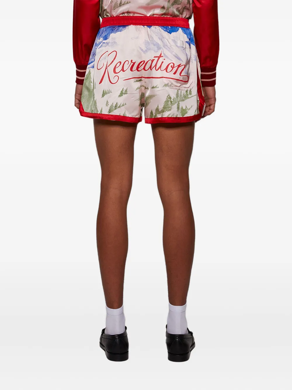 BODE Postcard sportshorts Roze
