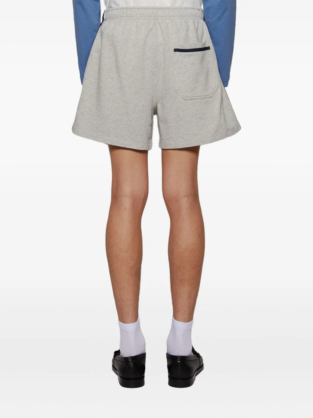 BODE Trainingsshorts met zijstreep Grijs