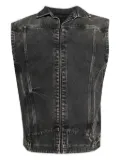 Martine Rose denim vest - Grey